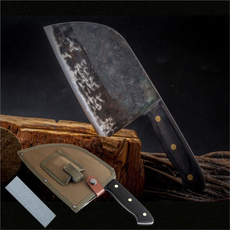 Cuchillo Artesanal Forjado a Mano + Funda • Cuchillo BRUTUS™